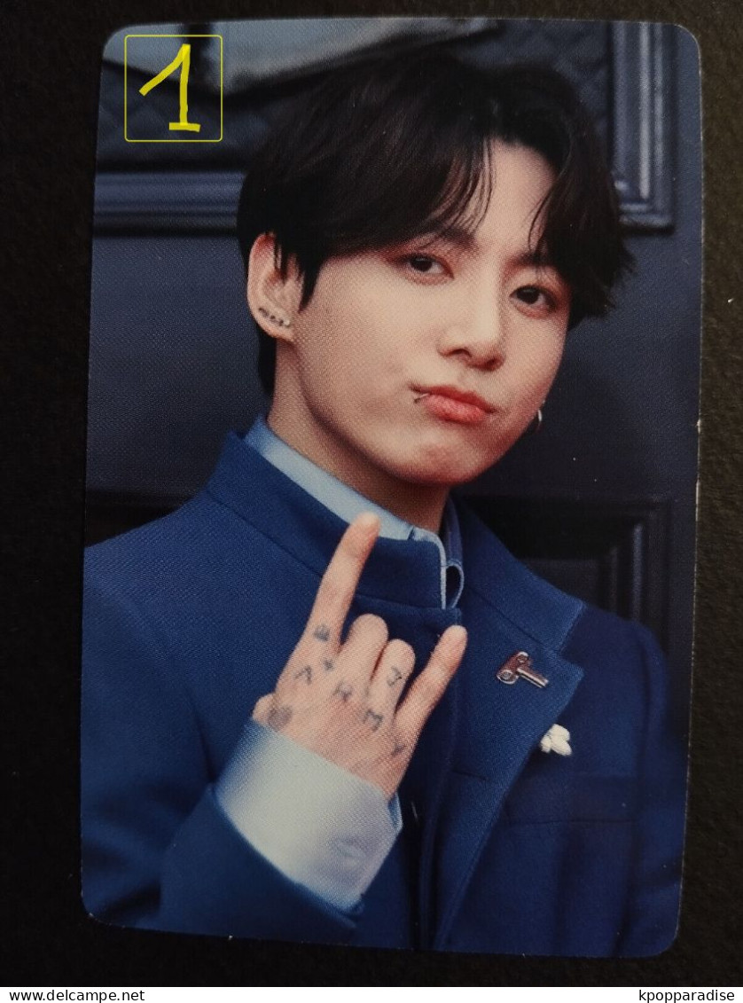 Photocard K POP Au Choix  BTS Me Myself Jungkook  Time Difference - Objets Dérivés