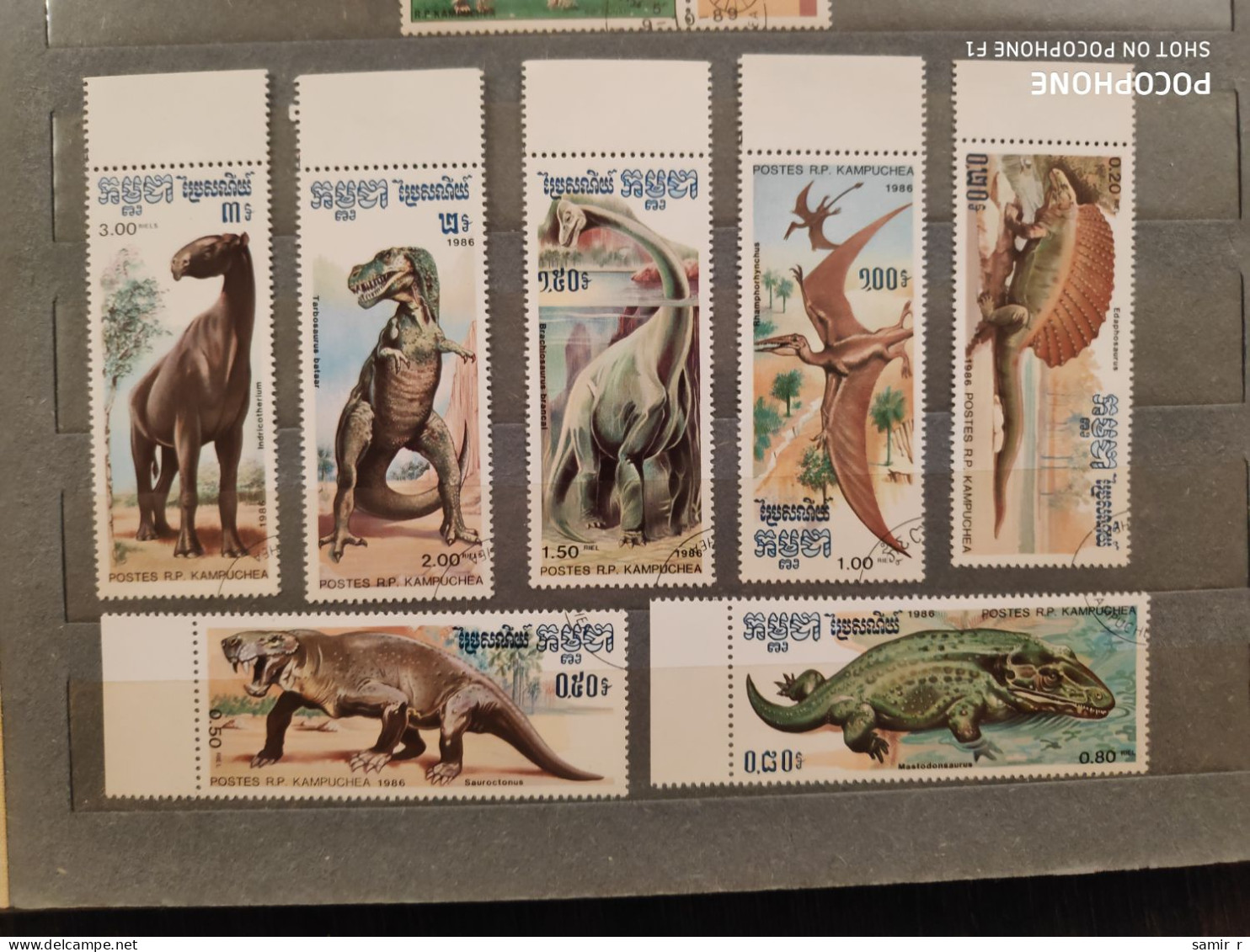 1986	Kampuchea	Dinosaurs (F84) - Kampuchea
