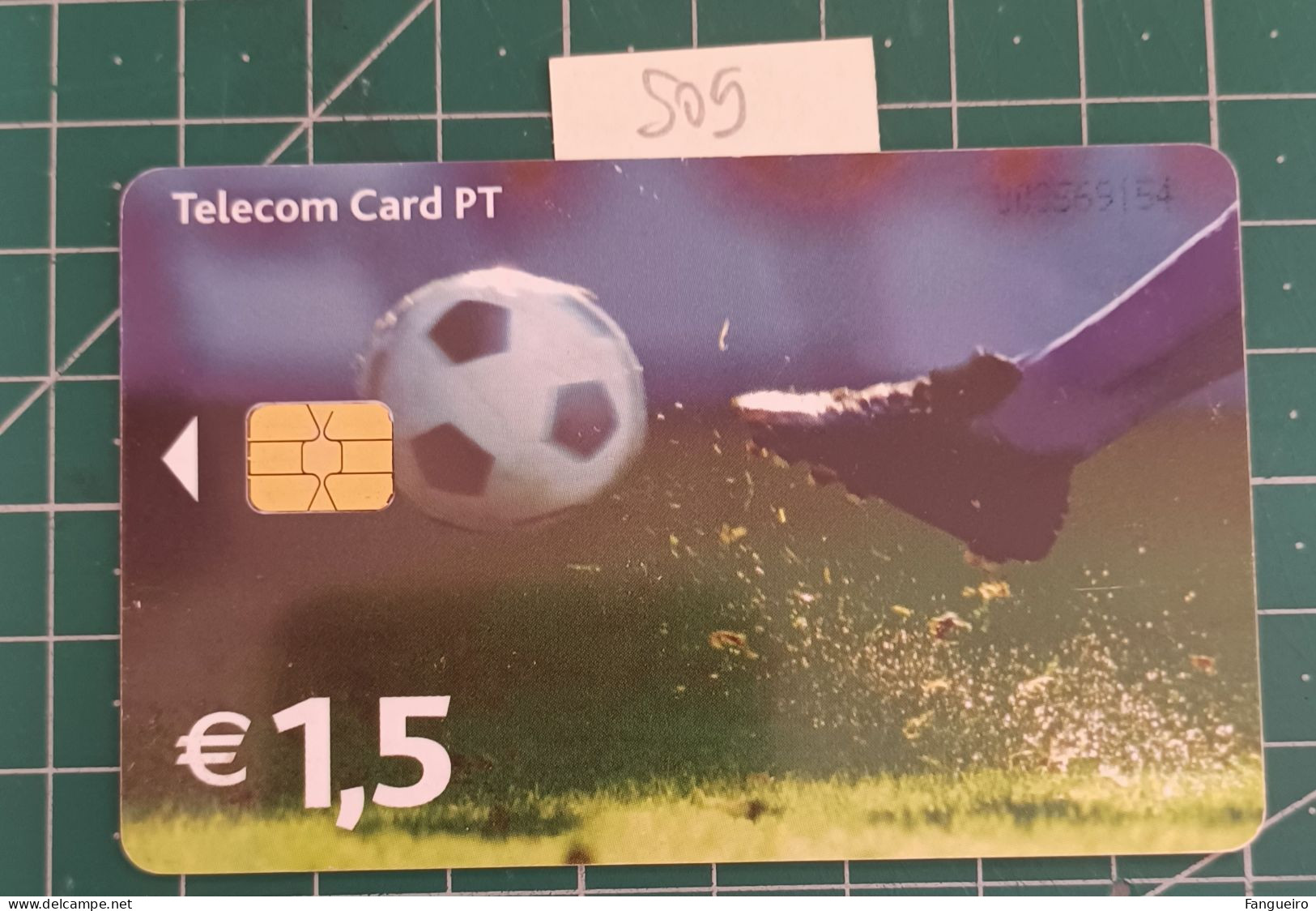 PORTUGAL USED PHONECARD PT509 FOOTBALL KINDNESS - Portugal