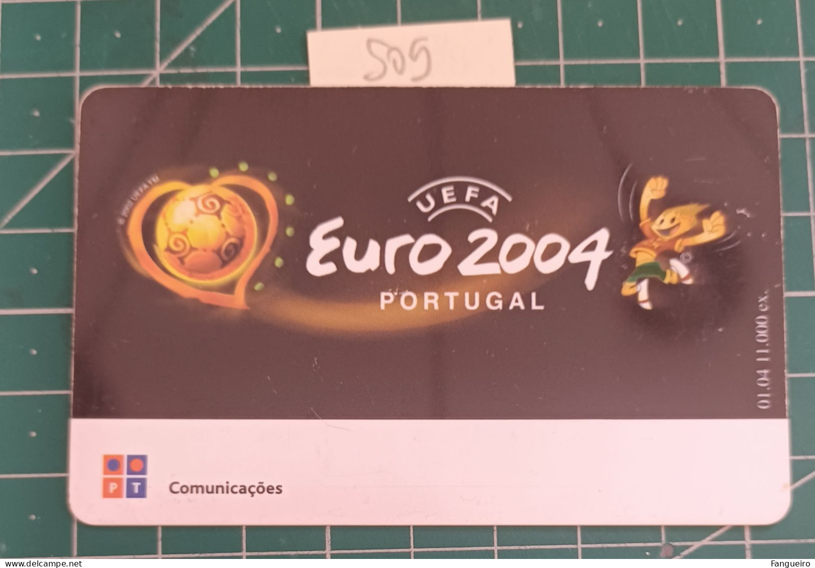 PORTUGAL USED PHONECARD PT509 FOOTBALL KINDNESS - Portugal