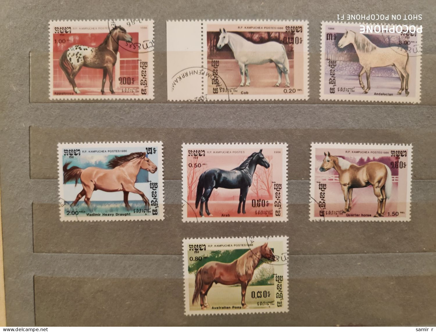 1986	Kampuchea	Horses (F84) - Kampuchea
