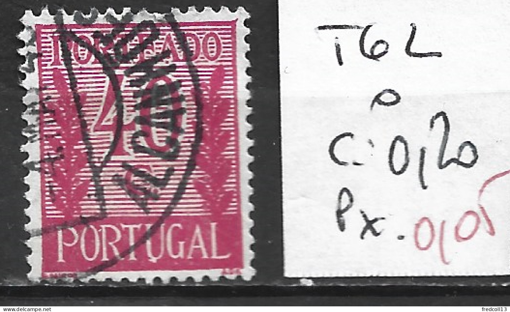 PORTUGAL TAXE 62 Oblitéré Côte 0.20 € - Oblitérés