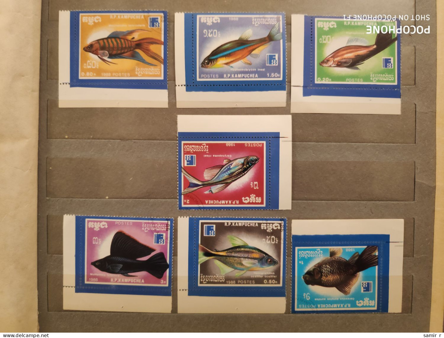 1988	Kampuchea	Fishes (F84) - Kampuchea