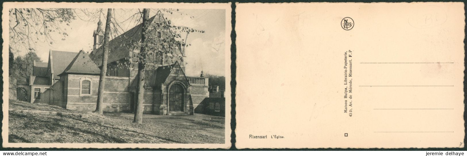Carte Postale - Rixensart : L'église - Rixensart