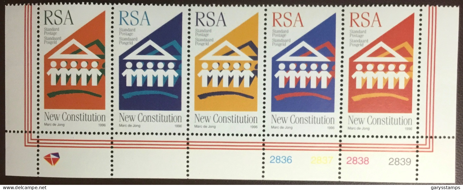 South Africa 1996 New Constitution MNH - Ongebruikt