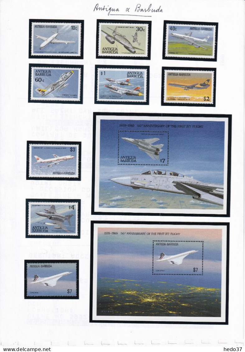 Antigua Et Barbuda - Avions - Collection Vendue Page Par Page - Neufs ** Sans Charnière - TB - Antigua Et Barbuda (1981-...)