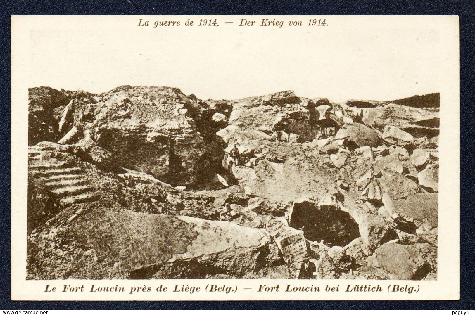 Fort De Loncin (Ans). Le Fort A été Détruit Le 15 Août 1914, De Nombreux Soldats Ont été Ensevelis Sous Les Décombres. - Ans