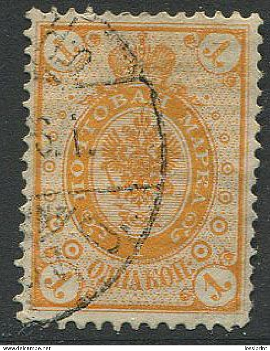 Finland:Russia:Used Stamp 1 Copeck Orange, 1891 - Used Stamps