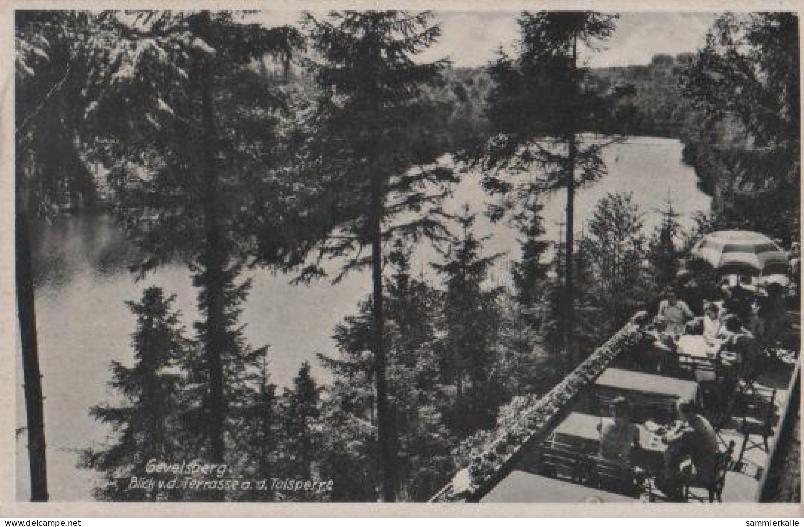 11701 - Gevelsberg - Talsperre Von Terrasse - Ca. 1955 - Gevelsberg