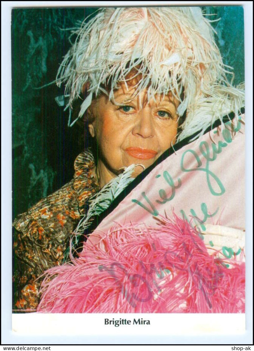 Y19961/ Brigitte Mira Autogramm  - Autographs