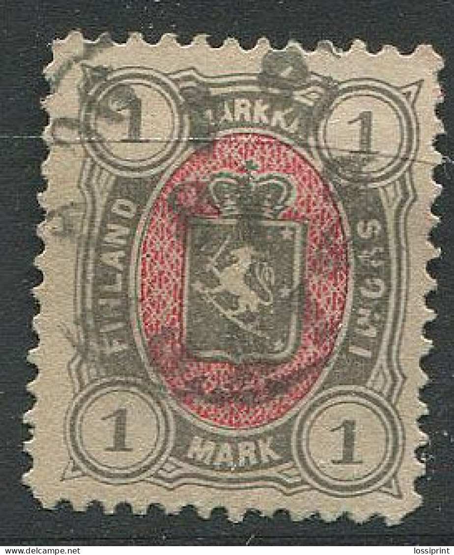 Finland:Russia:Used Stamp 1 Mark 1885 - Used Stamps