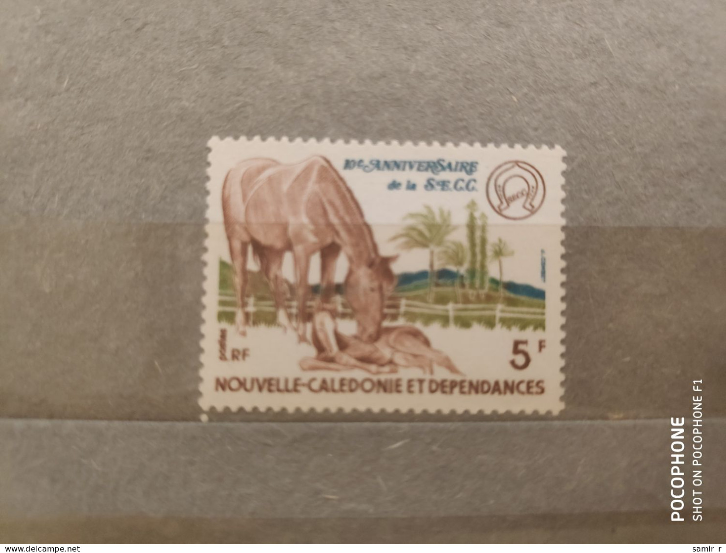 New Caledonia	Horses (F84) - Unused Stamps