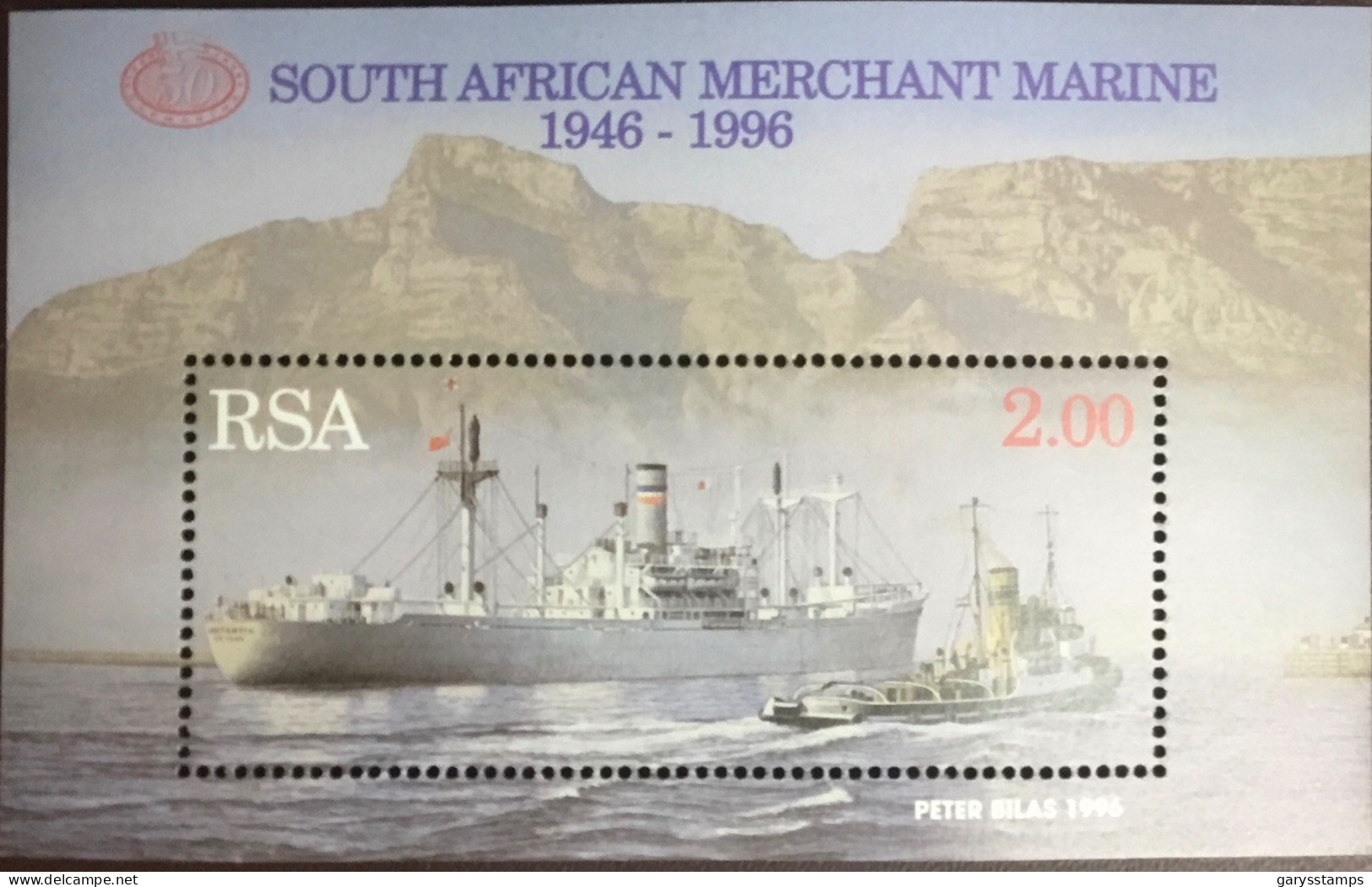 South Africa 1996 Merchant Marine Minisheet MNH - Ongebruikt
