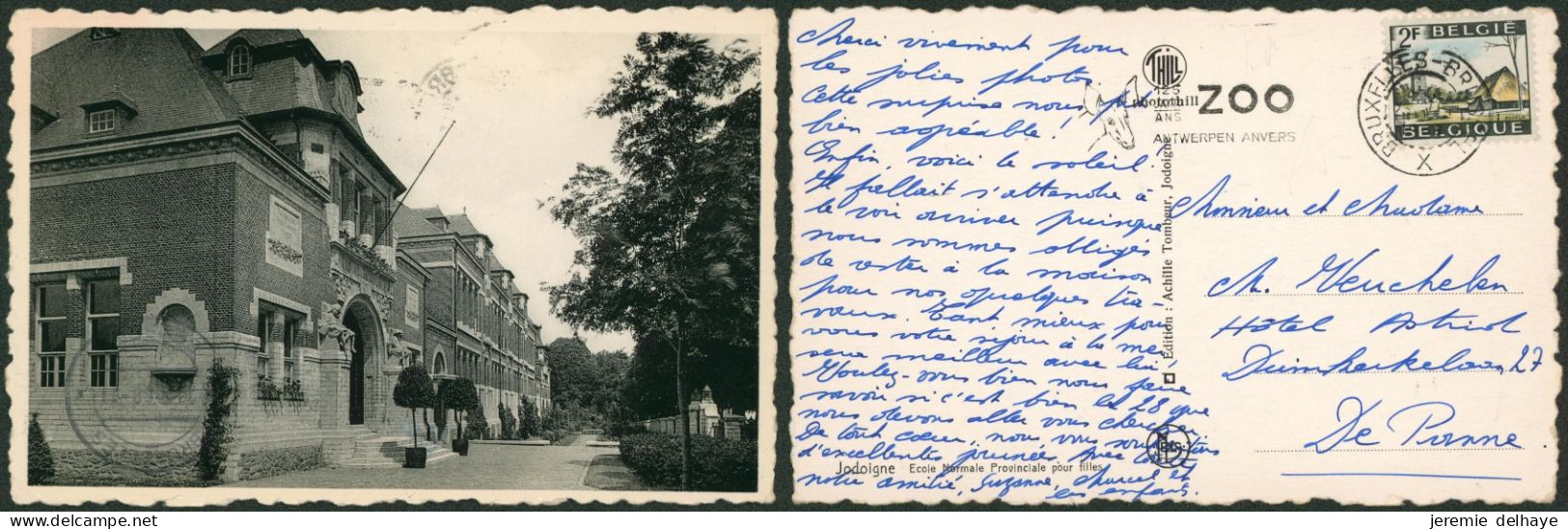 Carte Postale - Jodoigne : école Normale - Geldenaken