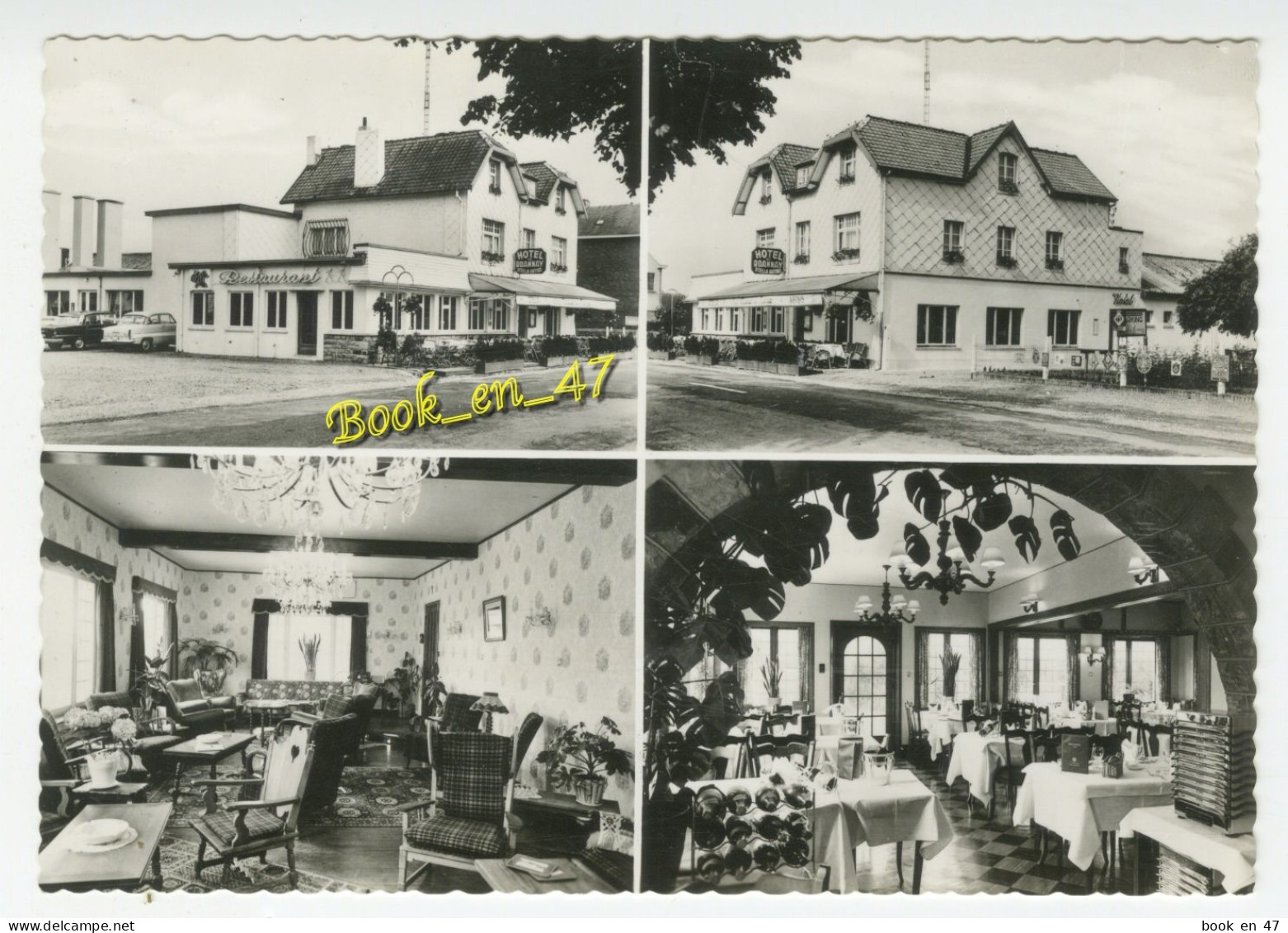 {87055} Belgique , Francorchamps Hôtel Restaurant Du Roannay , Multivues - Hotels & Gaststätten