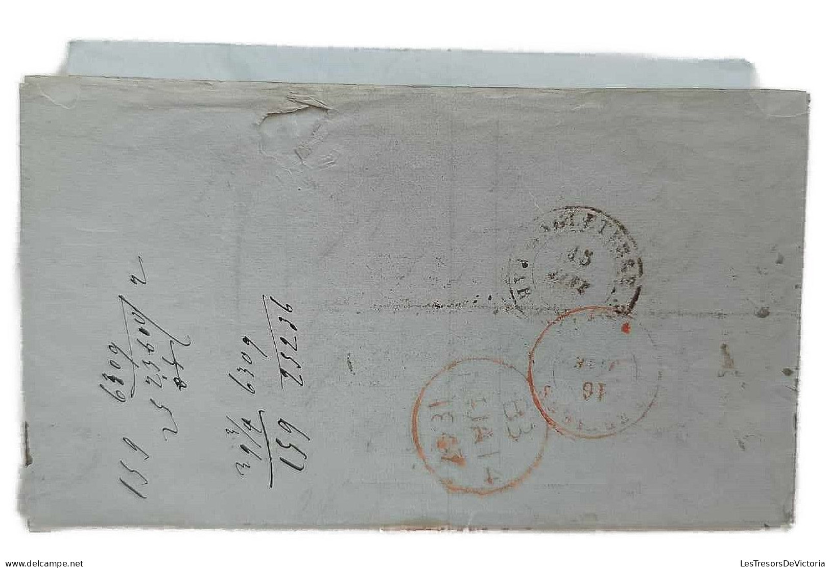 Folded Letter: New York To Francomont - Belgium  31 Decembre 1846 - De Boston 1 Janvier 1847 à Liverpool 13 Janvier 1847 - 1830-1849 (Belgica Independiente)