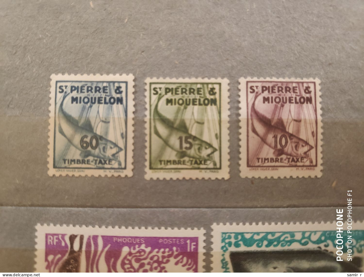 1938	Pierre Miquelon	Fishes (F84) - Neufs