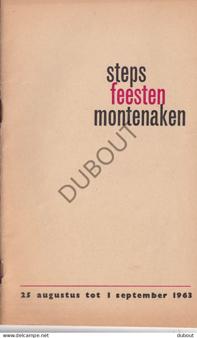 Montenaken/Landen - Steps Feesten 1963 (V3037) - Antique