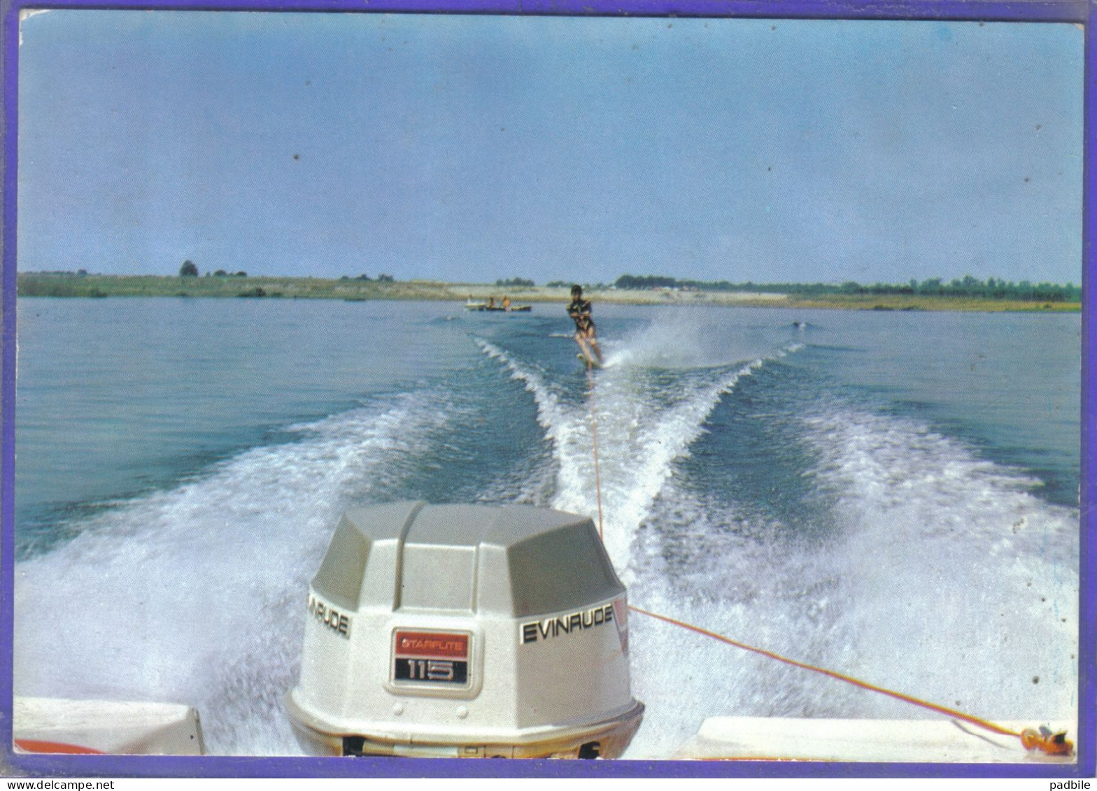 Carte Postale Sport Ski Nautique  Très Beau Plan - Ski Nautique