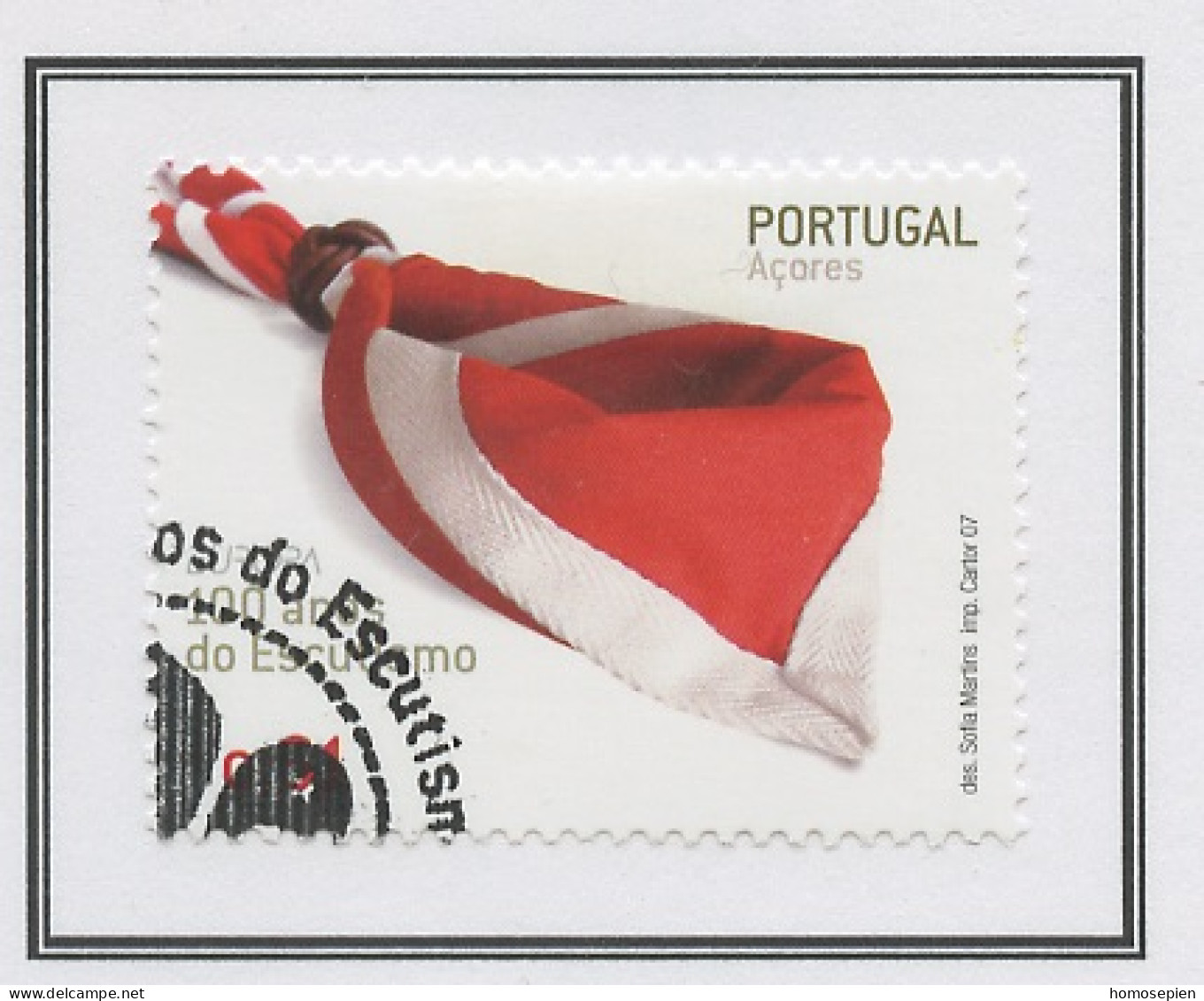 Europa CEPT 2007 Açores - Azores - Azoren - Portugal Y&T N°521 - Michel N°531 (o) - 0,61€ EUROPA - 2007