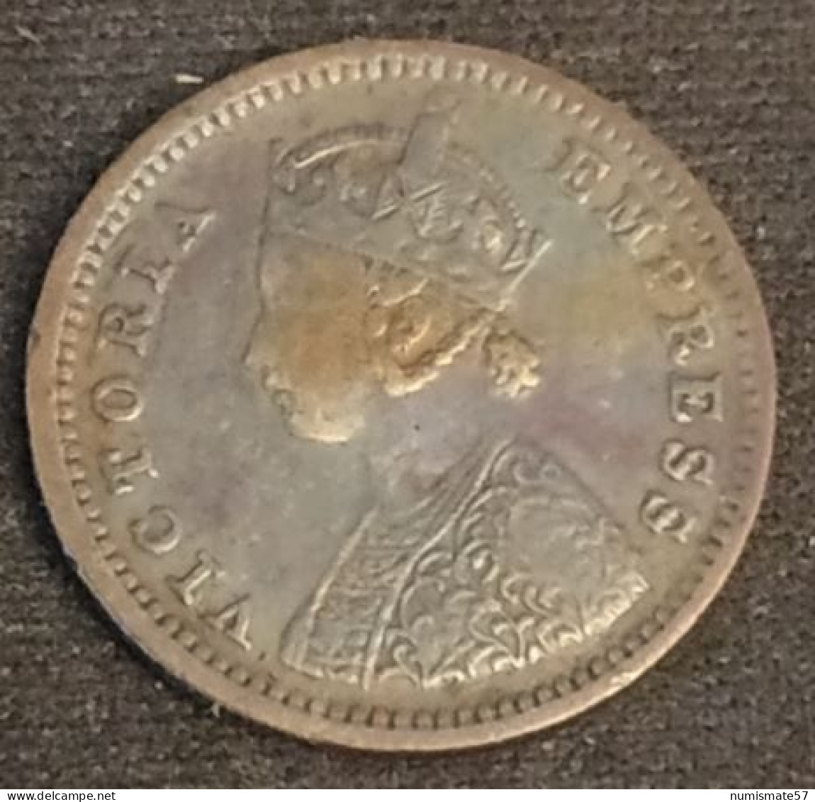 INDE - INDIA - 1/12 ANNA 1886 - Victoria - KM 483 - Inde