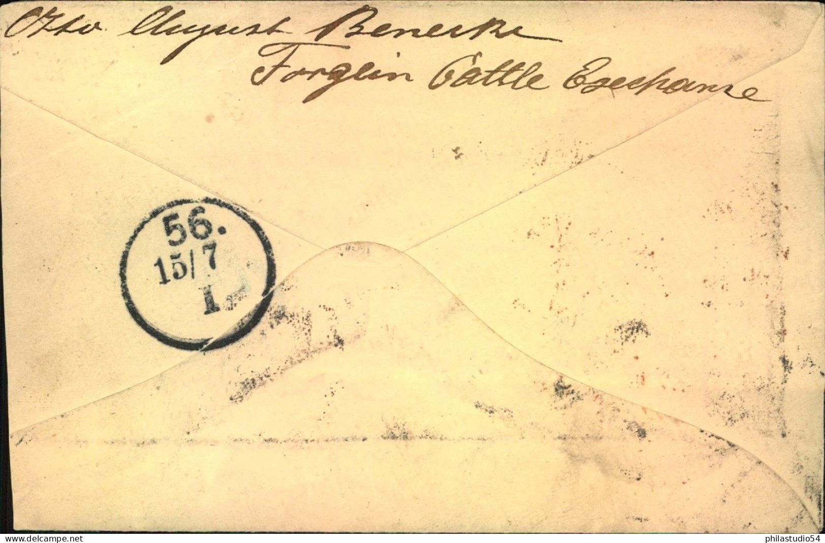 1900, Registered Letter To Berlin - Briefe U. Dokumente