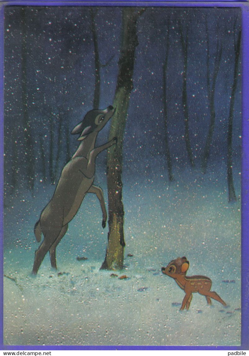 Carte Postale Walt Disney  Bambi Très Beau Plan - Autres & Non Classés