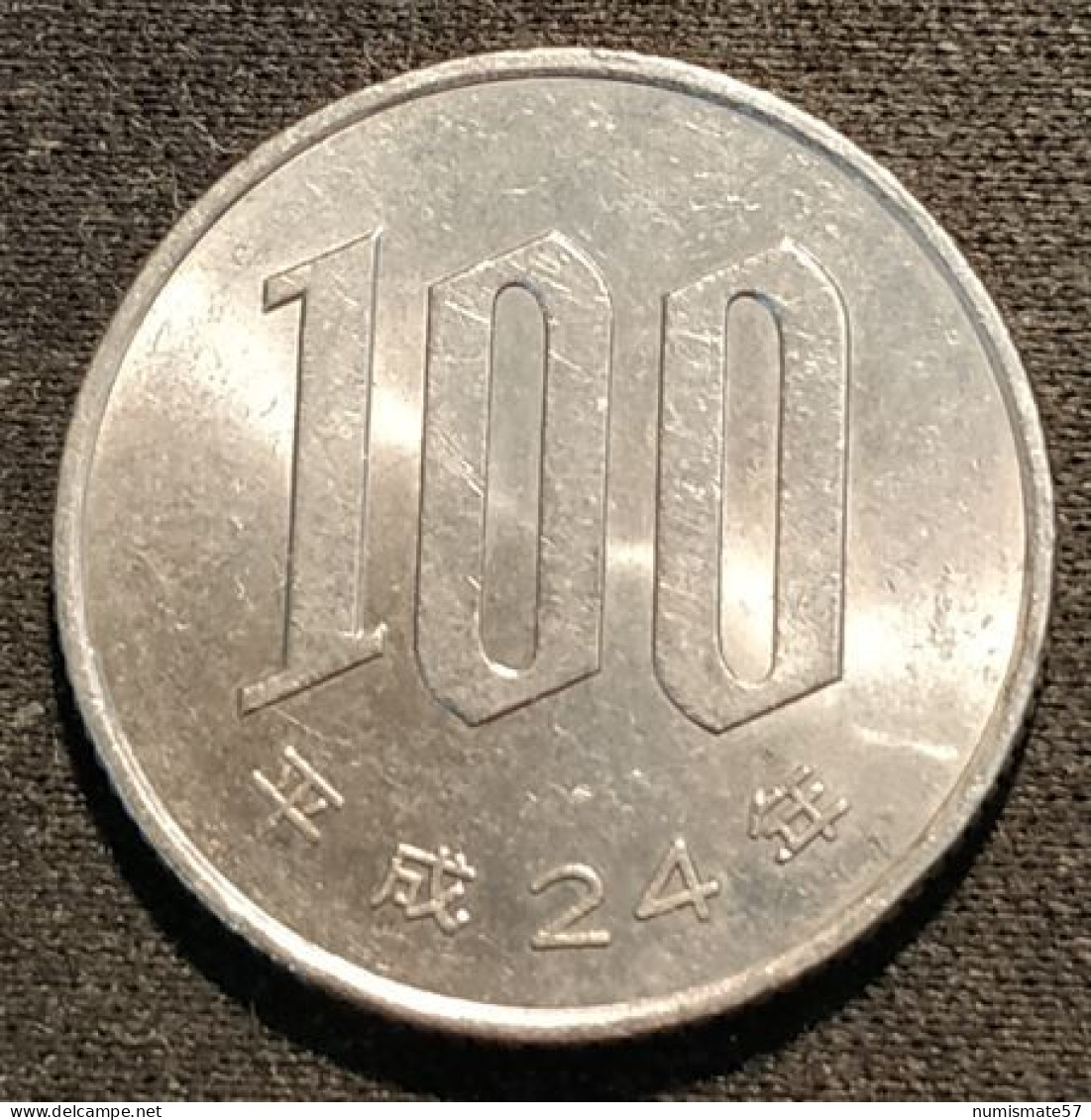 JAPON - JAPAN - 100 YEN 2012 - Heisei - Year 24 - KM 98 - Japan