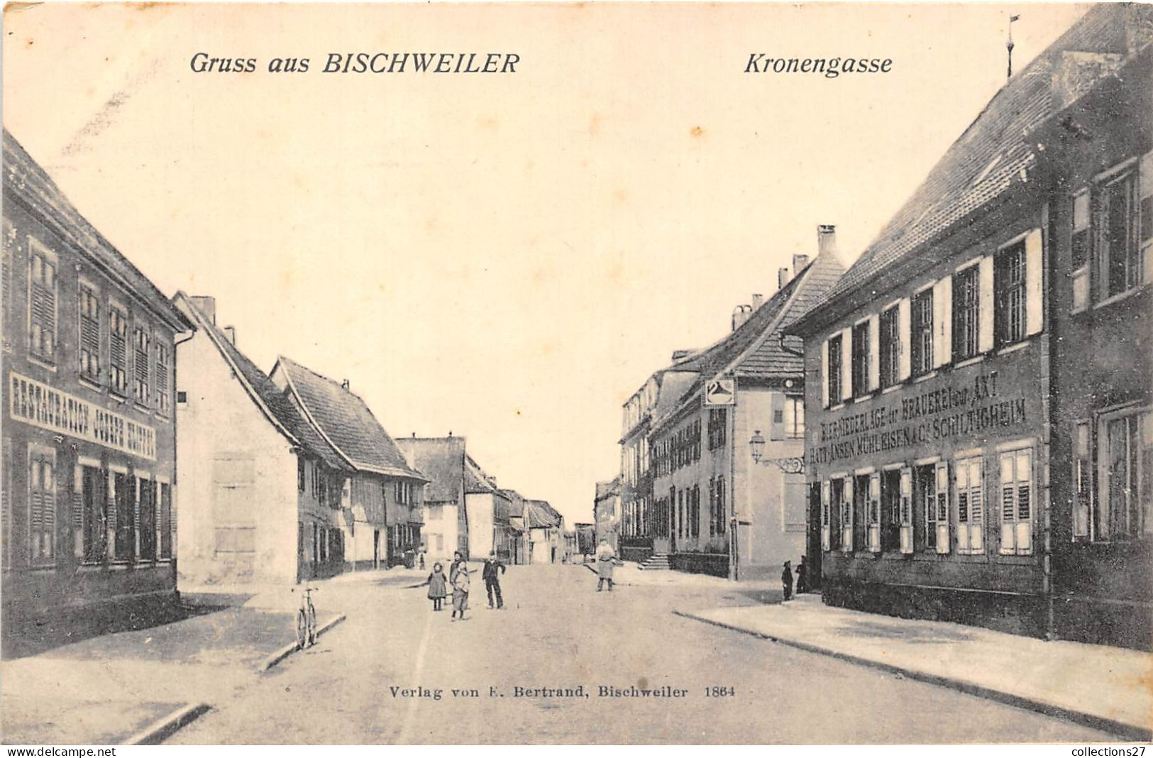 67-BISCHWEILER- KRONENGASSE - Bischwiller