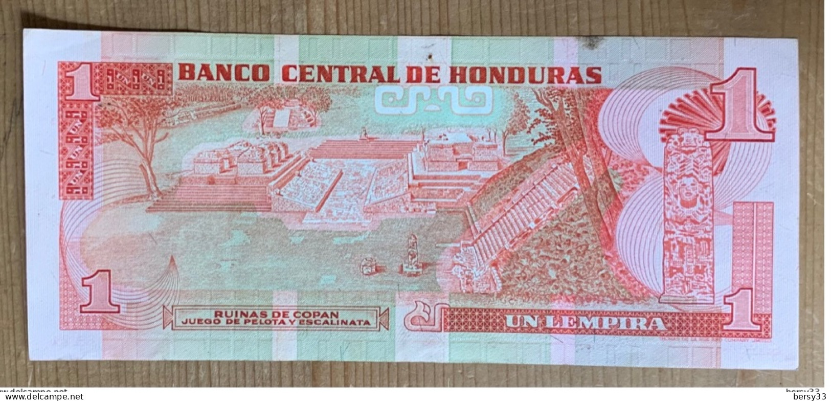 HONDURAS - Billet De Banque 1 Lempira - Honduras