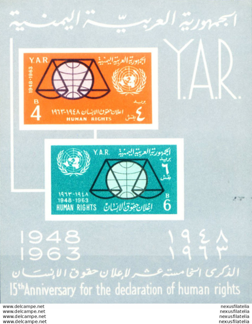 Dichiarazione Dei Diritti Dell'Uomo 1964. - Yemen