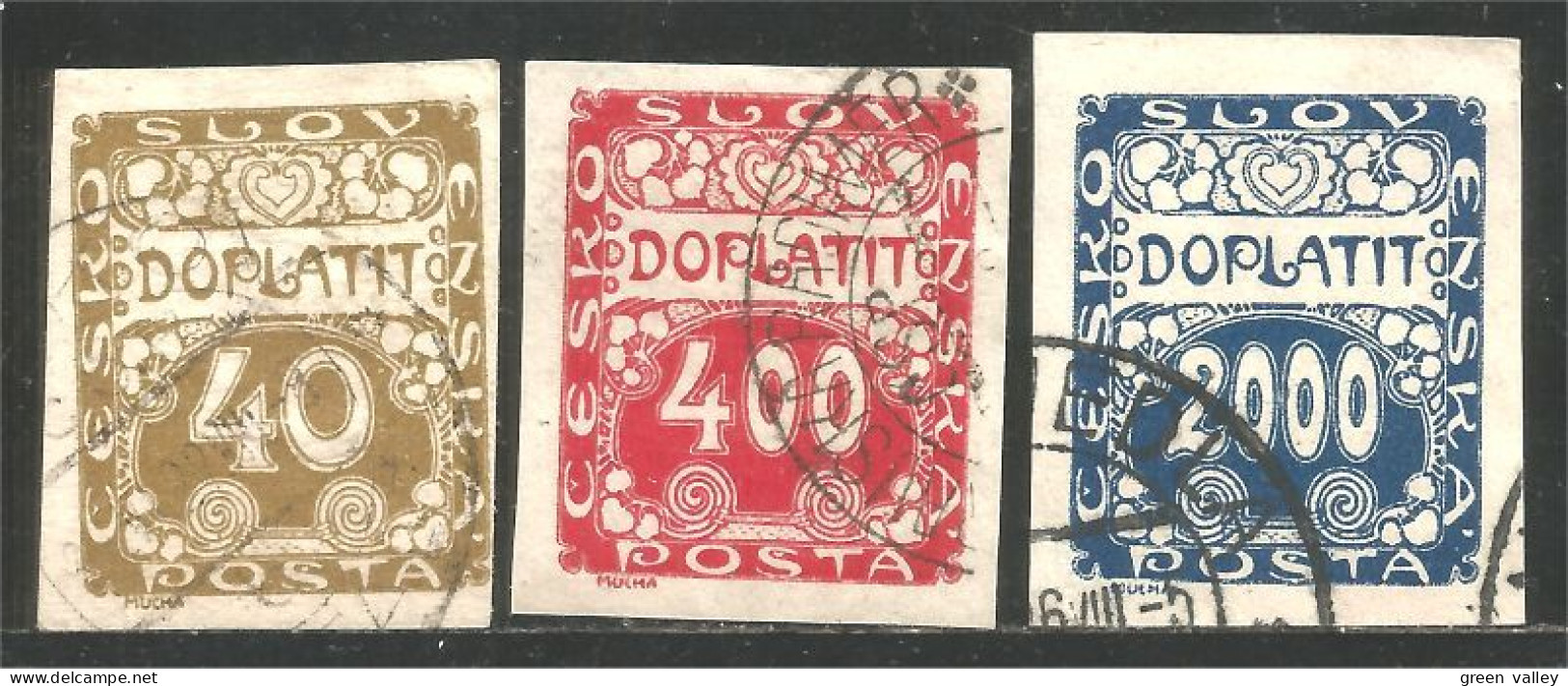 290 Czechoslovakia 1918 Postage Due Taxe (CZE-431) - Strafport