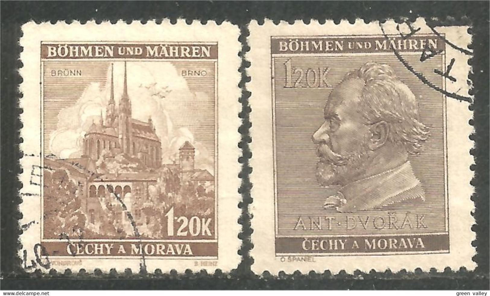 290 Bohmen Mahren (CZE-411) - Used Stamps