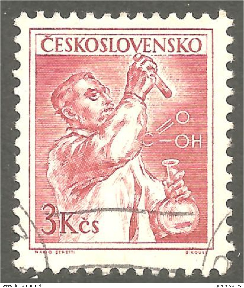 290 Czechoslovakia Chimiste Chemist (CZE-345d) - Scheikunde