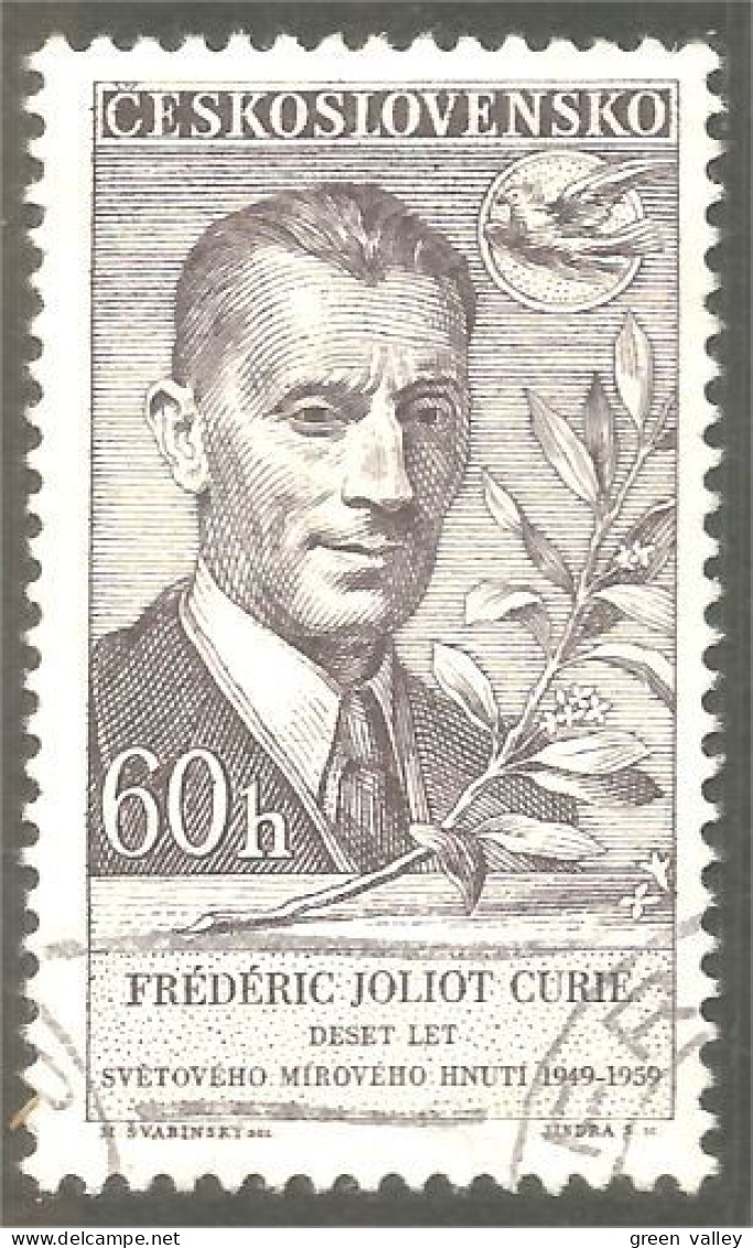 290 Czechoslovakia Frederic Joliot Curie Physicien Physicist Physique (CZE-343) - Physique