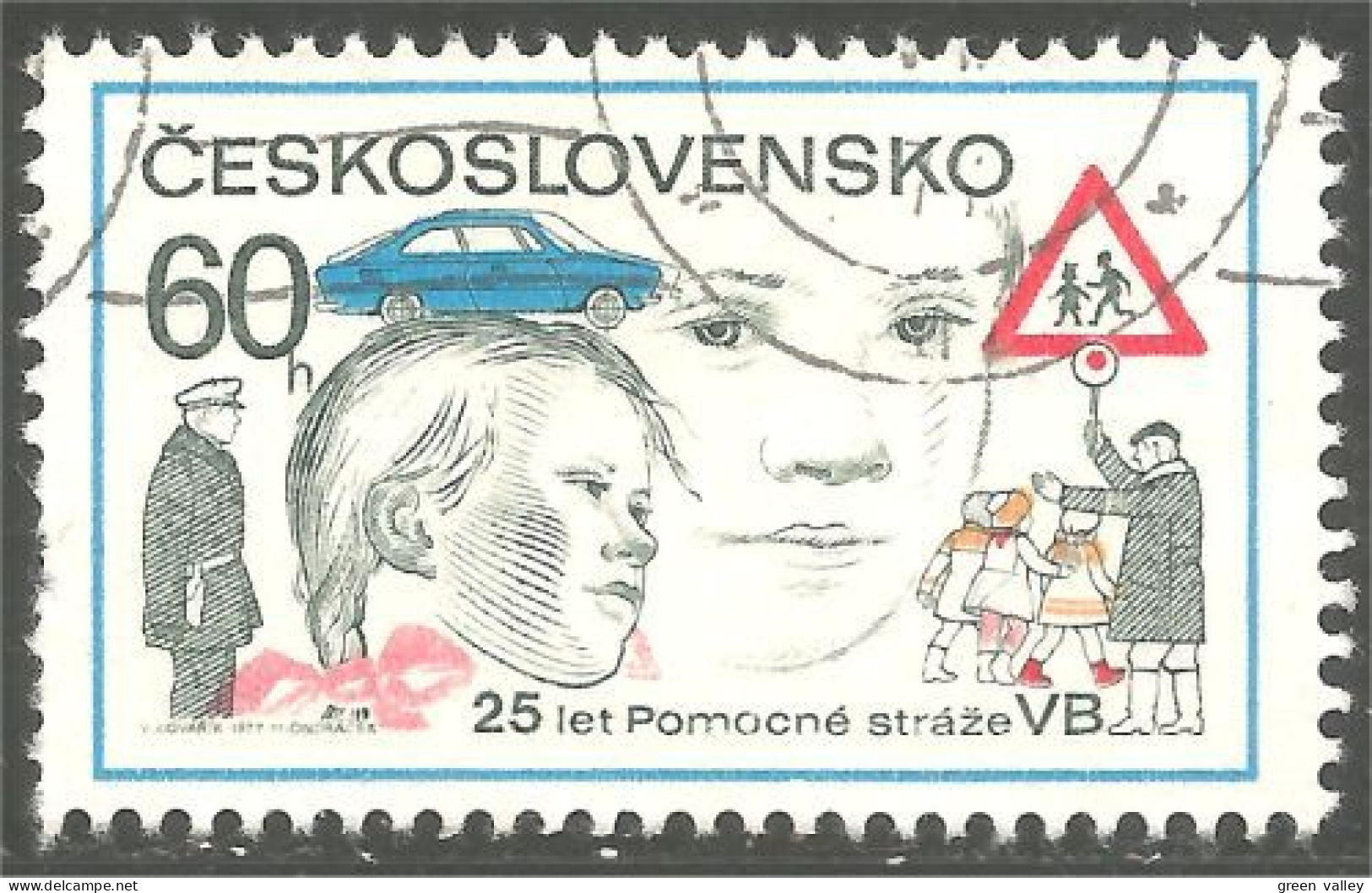 290 Czechoslovakia Sécurité Routière Road Safety (CZE-332) - Ongevallen & Veiligheid Op De Weg