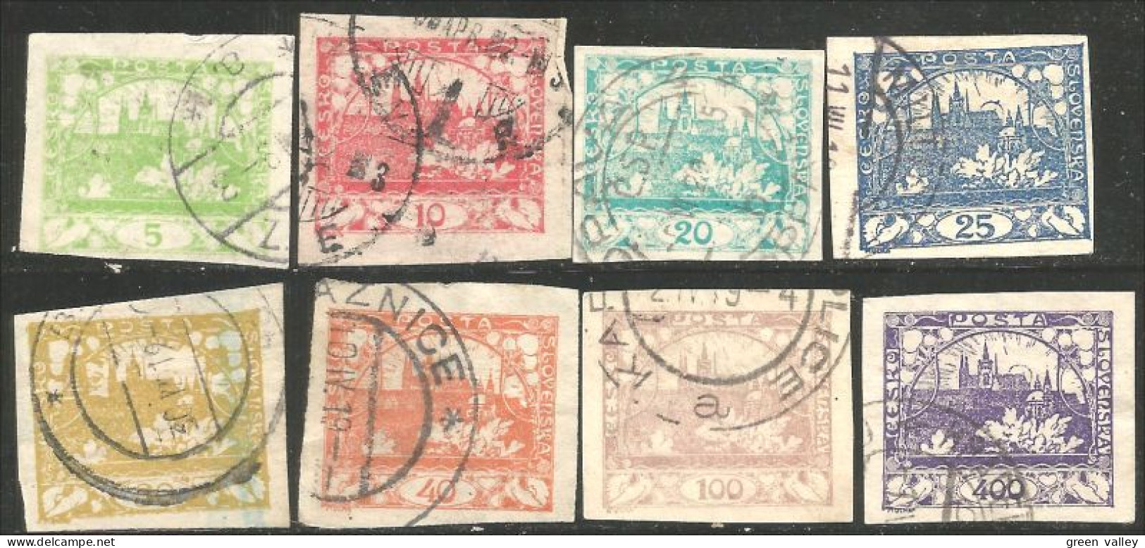 290 Czechoslovakia 1918 Cathedral (CZE-233) - Used Stamps