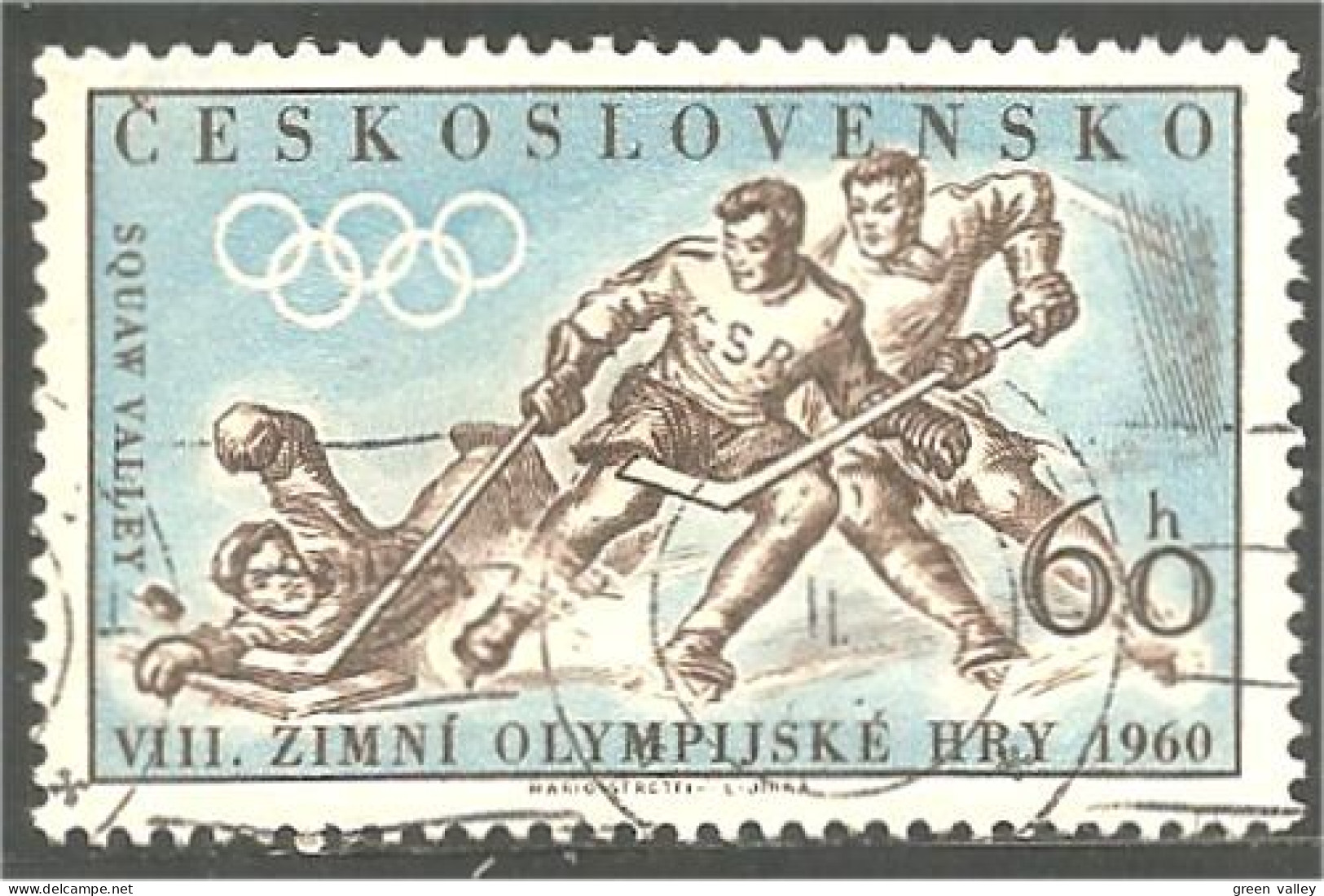 290 Czechoslovakia Ice Hockey Glace Eishockey (CZE-219) - Hockey (su Ghiaccio)