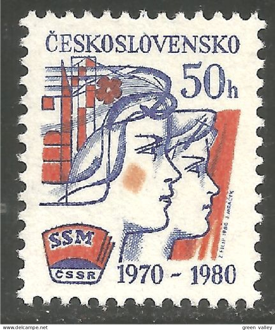 290 Czechoslovakia Socialist Federation MNH ** Neuf SC (CZE-189) - Unused Stamps