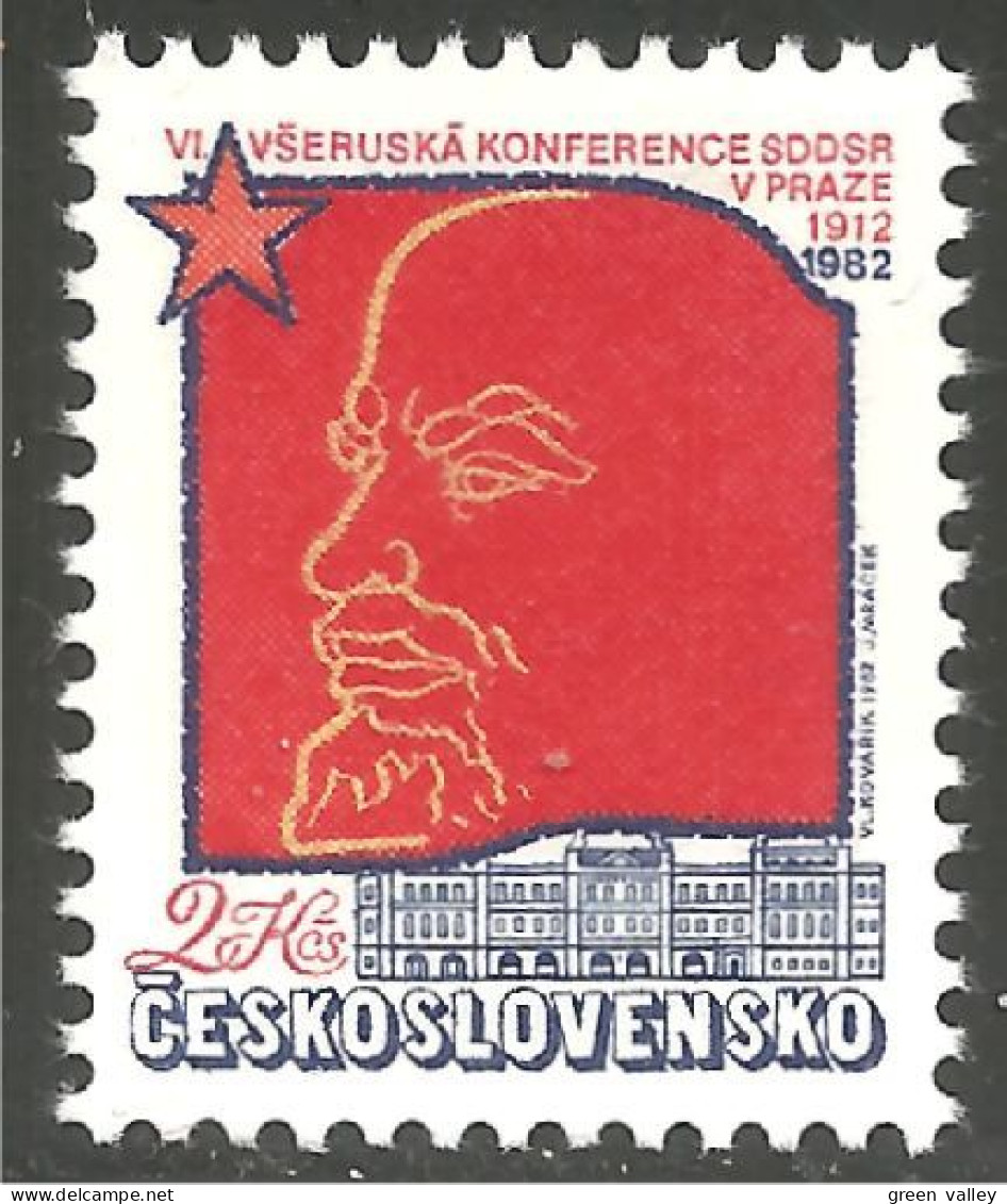 290 Czechoslovakia Lénine Lenin MNH ** Neuf SC (CZE-190) - Lenin