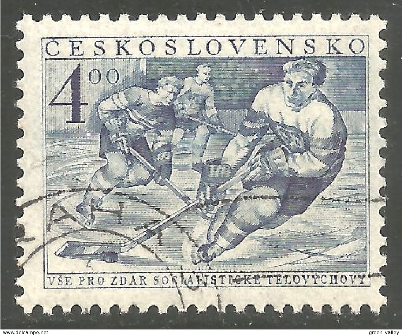290 Czechoslovakia Ice Hockey Glace Eishockey (CZE-184) - Hockey (Ijs)