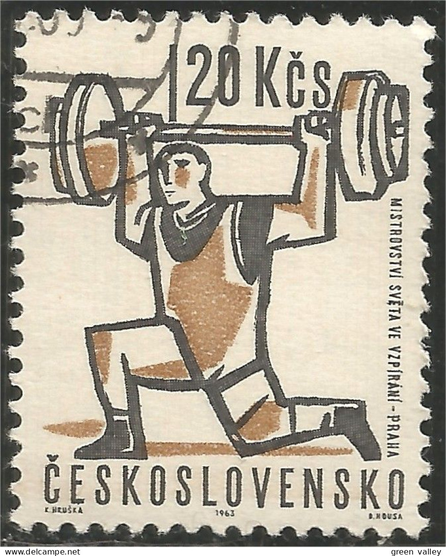 290 Czechoslovakia Haltérophilie Weight Lifting Gewichtheben Halterophile Haltere (CZE-139) - Halterofilia