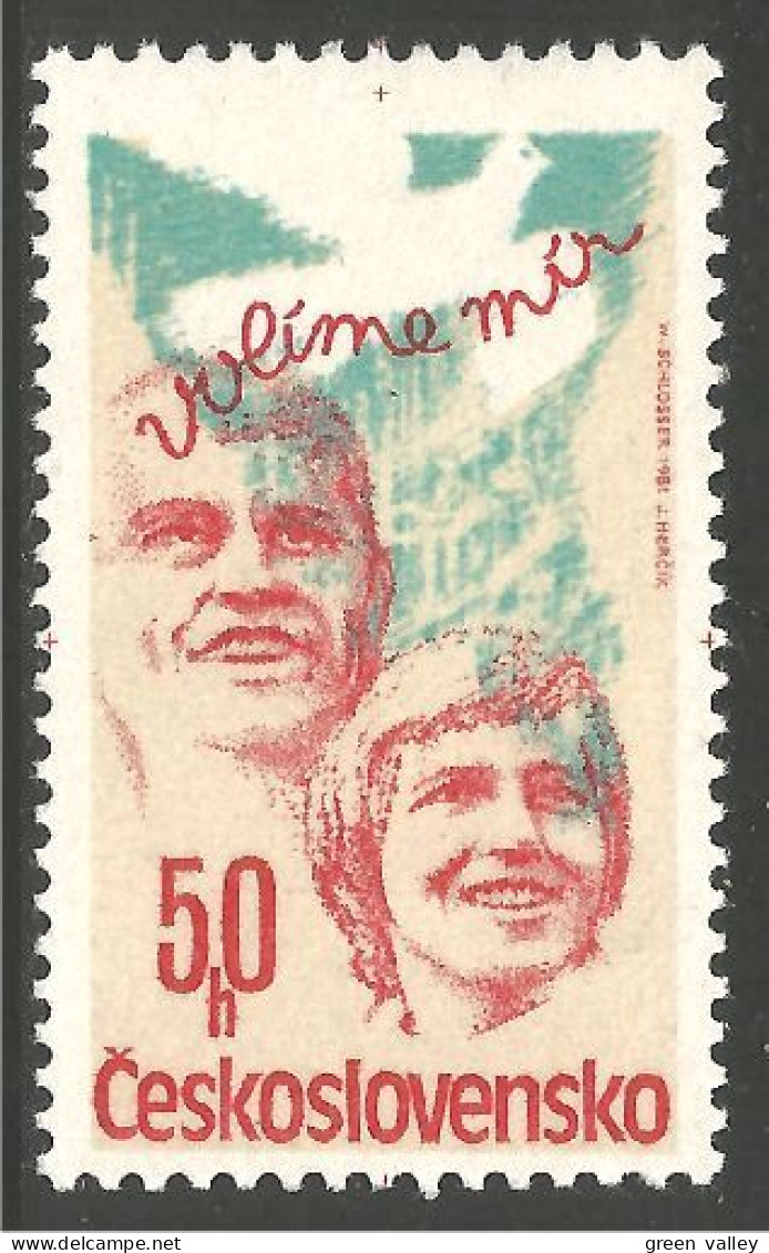 290 Czechoslovakia Elections Nationales MNH ** Neuf SC (CZE-187) - Unused Stamps