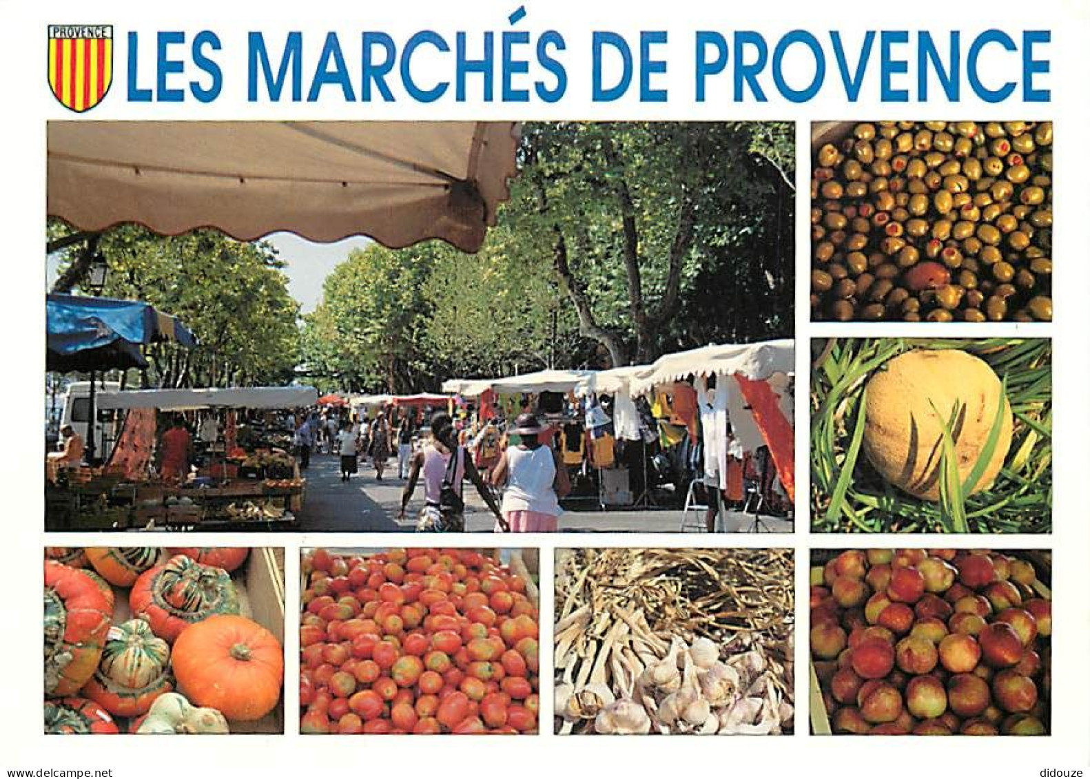 Marches - Les Marchés De Provence - Multivues - CPM - Voir Scans Recto-Verso - Markets