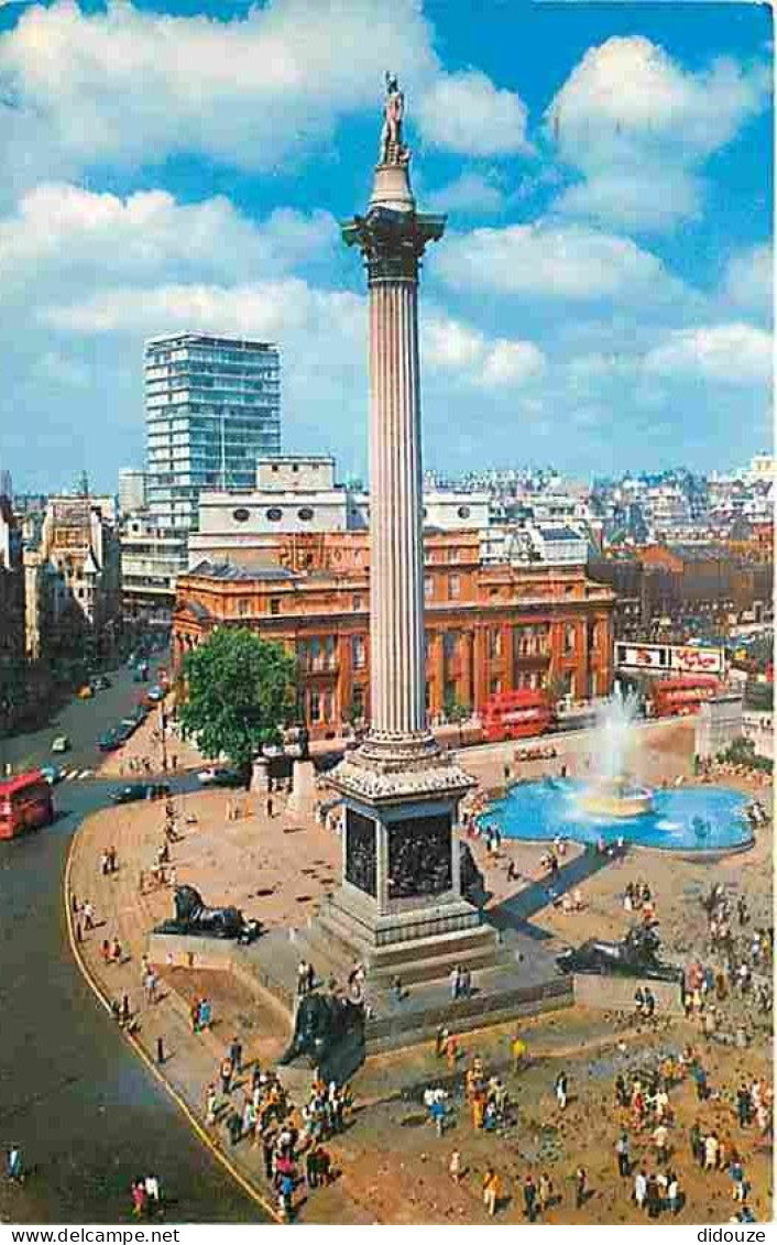 Royaume Uni - London - Nelson's Column Trafalgar Square - CPM - UK - Voir Scans Recto-Verso - Trafalgar Square