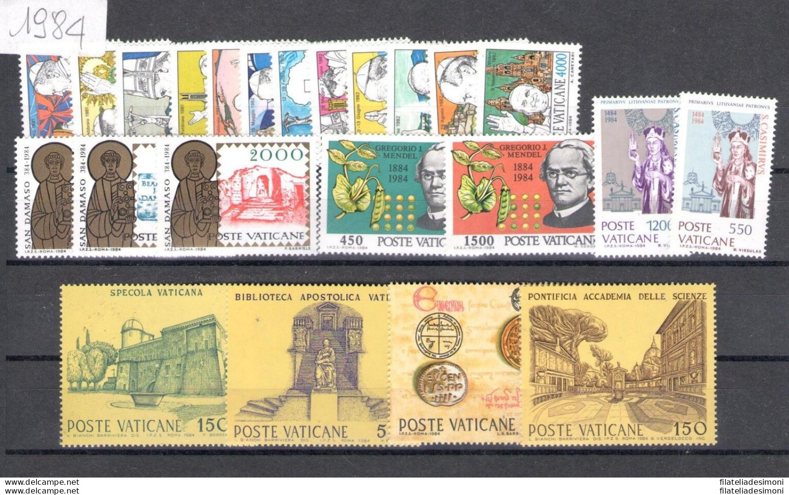 1980/1990 Vaticano, Francobolli Nuovi,  Offerta Speciale Annate Complete Scontat - Full Years