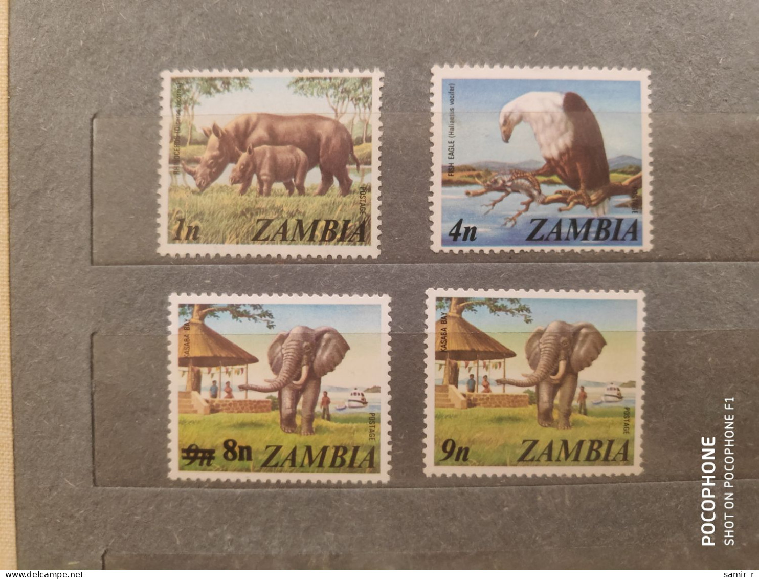Zambia	Animals Elephants (F84) - Zambia (1965-...)