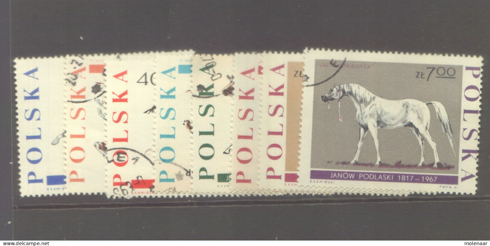 Postzegels > Europa > Polen > 1944-.... Republiek > 1961-70 > Gebruikt No. 1734-1741 (11994) - Oblitérés