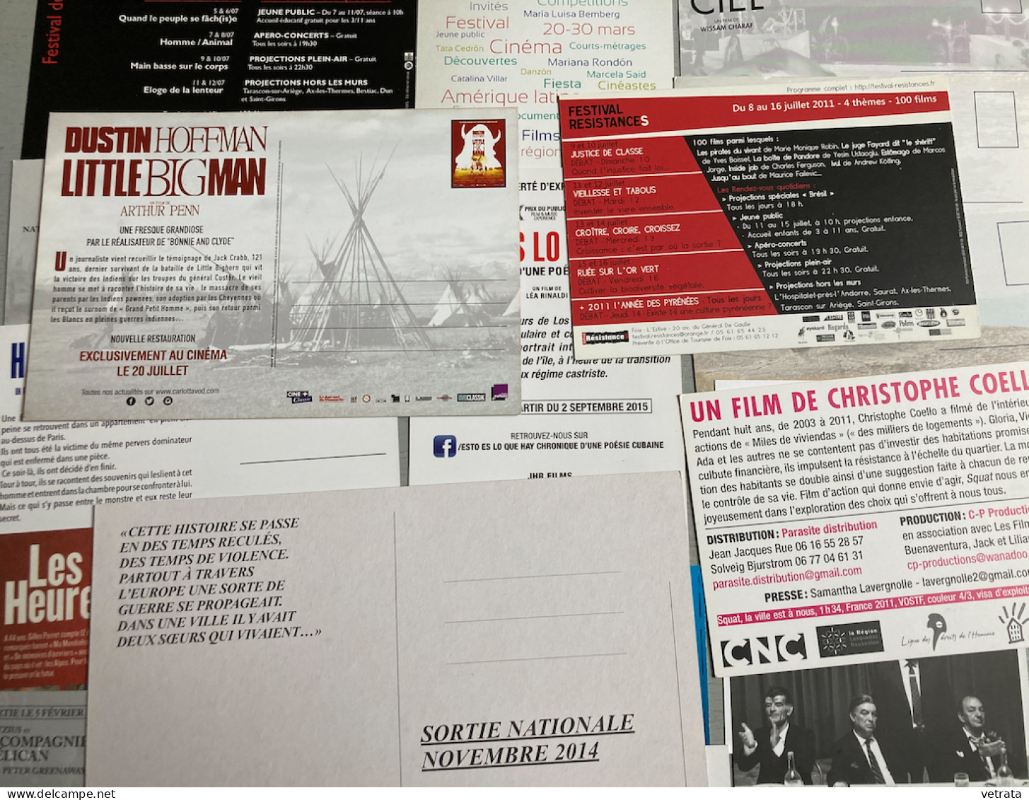 Cinéma: 30 Cartes /1 Dépliant  & 1 Signet