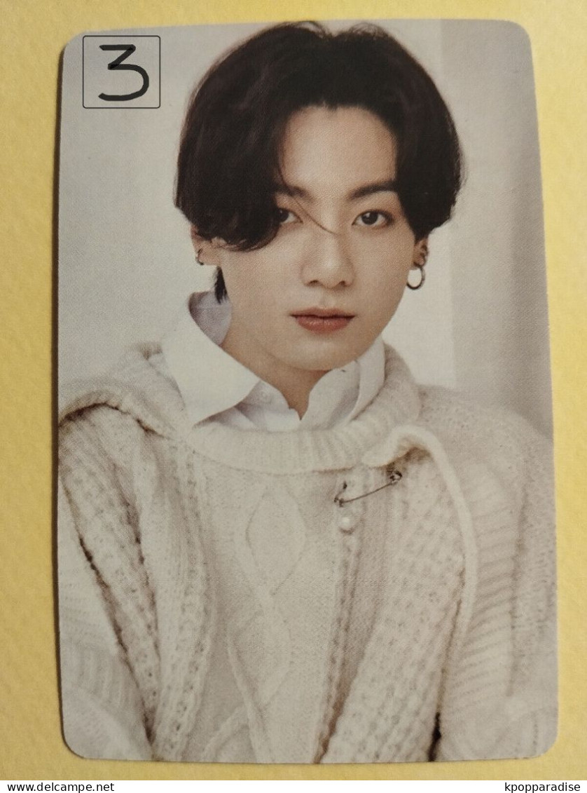 PHOTOCARD K POP Au Choix  BTS Jungkook Bangtan Boy - Varia